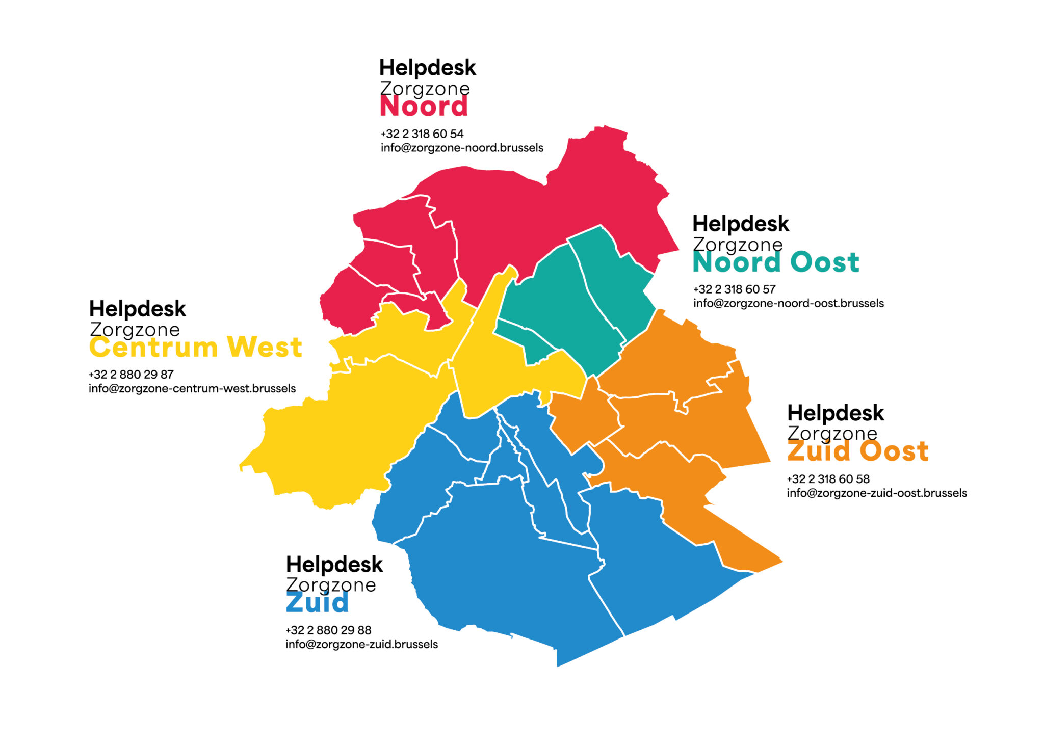 Helpdesk hulp- en zorgzones